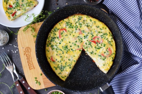 Фриттата с курицей post thumbnail image