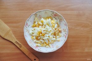 "Буржуйский" салат с ананасом и курицей "Буржуйский" салат с ананасом и курицей