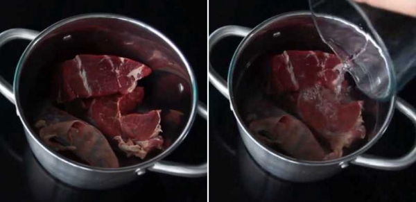 Тушёная говядина с овощами, ооочень вкусное мясо с луком и морковью
Тушёная говядина с овощами, ооочень вкусное мясо с луком и морковью