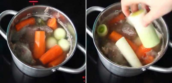 Тушёная говядина с овощами, ооочень вкусное мясо с луком и морковью
Тушёная говядина с овощами, ооочень вкусное мясо с луком и морковью