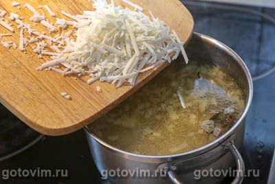 Суп из говядины с картофелем и брынзой Суп из говядины с картофелем и брынзой