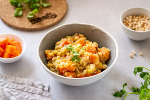 Гороховая каша с тыквой Гороховая каша с тыквой