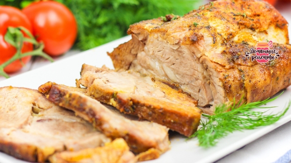 Нежнейшая и сочная домашняя буженина в духовке (любое мясо) post thumbnail image