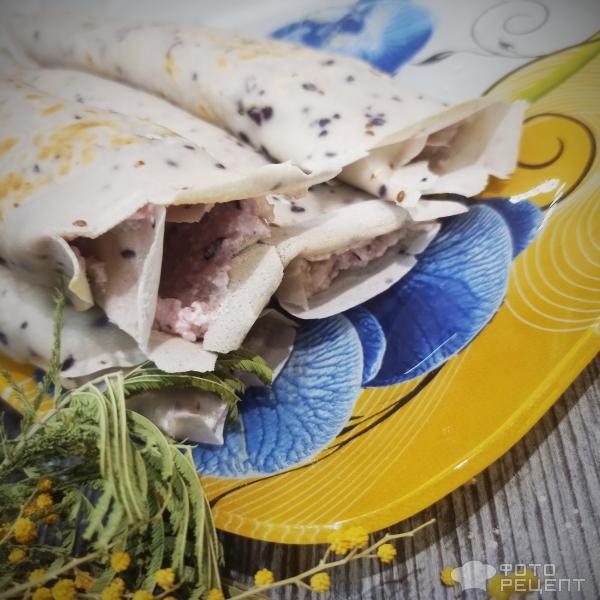 Рецепт: Блины из черной смородины - Космическое наслаждение. Супер вкусные и необычные блины Рецепт: Блины из черной смородины - Космическое наслаждение. Супер вкусные и необычные блины