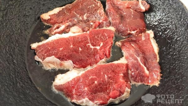 Рецепт: Говядина тушеная - с картофелем, белыми грибами и молоком Рецепт: Говядина тушеная - с картофелем, белыми грибами и молоком