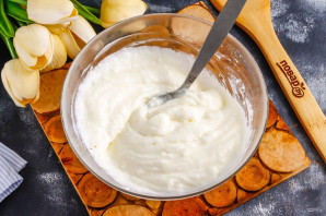 Песочный торт с орехами Песочный торт с орехами