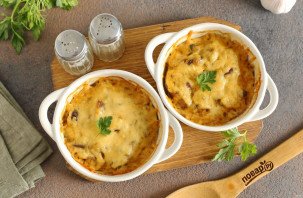 Жульен из куриной печени Жульен из куриной печени