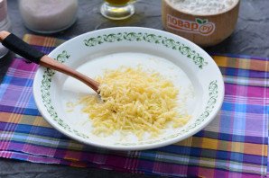 Оладьи с сыром на кефире