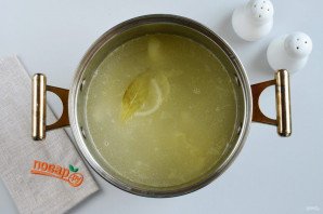 Сливочно-чесночный суп