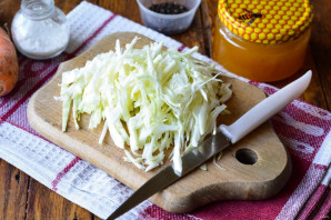 Капуста квашеная с медом Капуста квашеная с медом