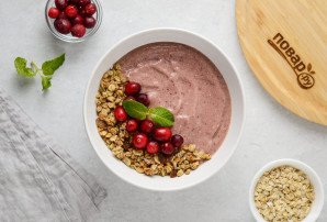 Смузи с овсянкой Смузи с овсянкой