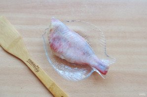 Морской окунь с рисом в духовке Морской окунь с рисом в духовке