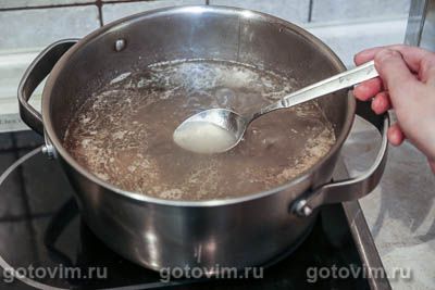 Суп из говядины с картофелем и чипетками Суп из говядины с картофелем и чипетками