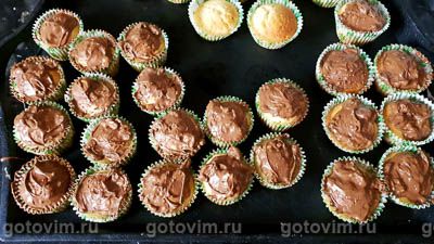 Банановые кексы с шоколадом Банановые кексы с шоколадом