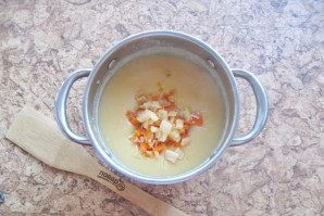 Гороховая каша с салом Гороховая каша с салом