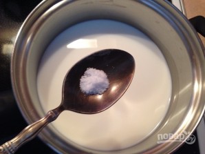 Манная каша с медом Манная каша с медом