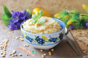 Гороховая каша с салом Гороховая каша с салом