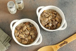 Жульен из куриной печени Жульен из куриной печени