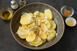 Сибас с картофелем в духовке Сибас с картофелем в духовке
