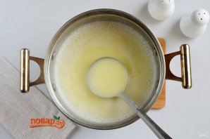 Сливочно-чесночный суп