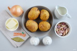 Сливочно-чесночный суп