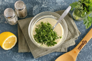 Диетическая заправка для салатов