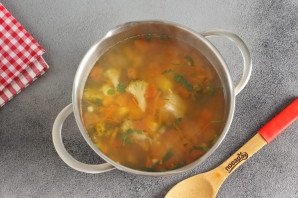 Вкусный суп из индейки