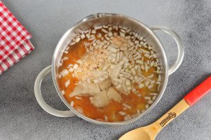 Вкусный суп из индейки