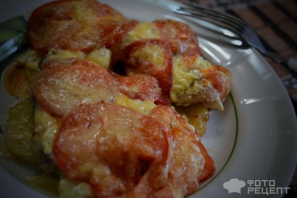 Рецепт: Мясо по-французски со свининой - В духовке Рецепт: Мясо по-французски со свининой - В духовке