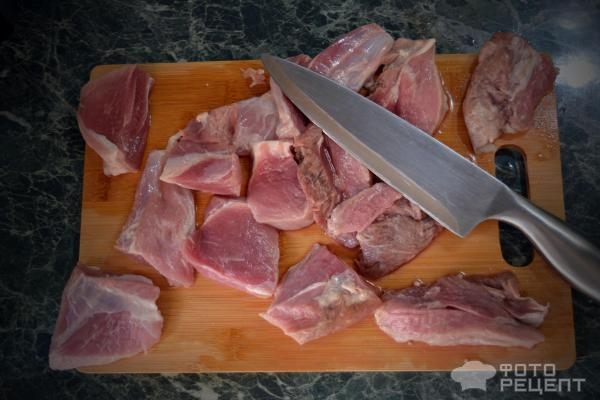 Рецепт: Мясо по-французски со свининой - В духовке Рецепт: Мясо по-французски со свининой - В духовке