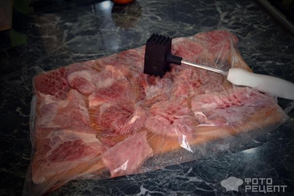 Рецепт: Мясо по-французски со свининой - В духовке Рецепт: Мясо по-французски со свининой - В духовке