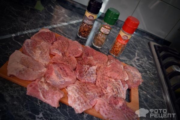 Рецепт: Мясо по-французски со свининой - В духовке Рецепт: Мясо по-французски со свининой - В духовке