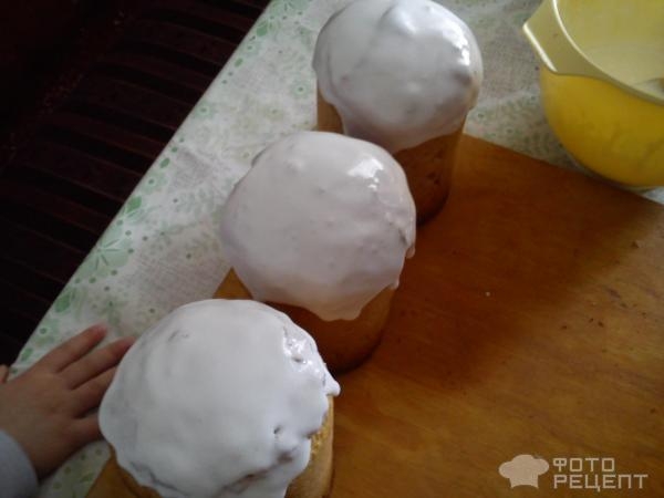 Рецепт: Пасхальный кулич - С изюмом и корицей Рецепт: Пасхальный кулич - С изюмом и корицей