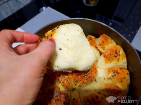 Рецепт: Сербский хлеб "Погачице" - Сербский хлеб &laquo;Ухо слона&raquo;