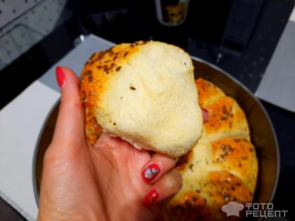 Рецепт: Сербский хлеб "Погачице" - Сербский хлеб &laquo;Ухо слона&raquo;