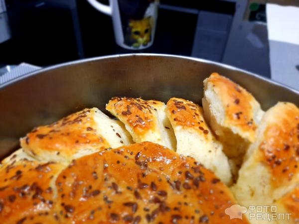 Рецепт: Сербский хлеб "Погачице" - Сербский хлеб &laquo;Ухо слона&raquo;