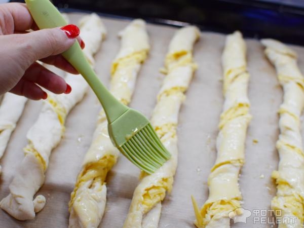 Рецепт: Сырные палочки с кунжутом - Мои затяжные жгутики! Рецепт: Сырные палочки с кунжутом - Мои затяжные жгутики!