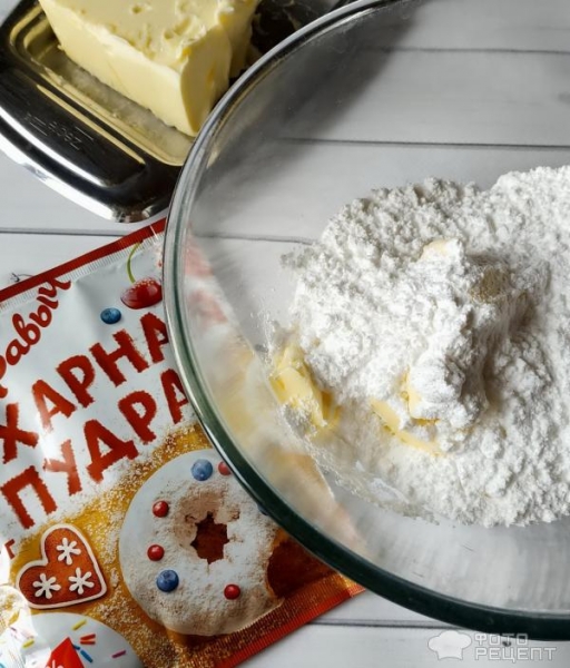 Рецепт: Торт "Красный бархат" - из готовой смеси с чиз-кремом Рецепт: Торт "Красный бархат" - из готовой смеси с чиз-кремом