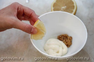 Рисовый салат с креветками, кукурузой и редисом Рисовый салат с креветками, кукурузой и редисом