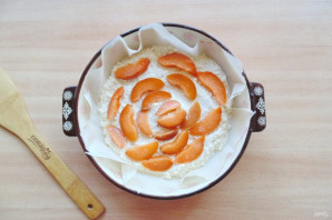 Насыпной пирог с абрикосами Насыпной пирог с абрикосами