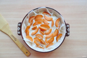 Насыпной пирог с абрикосами Насыпной пирог с абрикосами