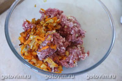 Рулет из капусты с мясом под хрустящей хлебной корочкой Рулет из капусты с мясом под хрустящей хлебной корочкой