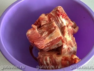 Суп-крем на бульоне из свиных косточек со свеклой Суп-крем на бульоне из свиных косточек со свеклой