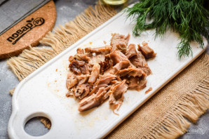 Салат с рукколой и индейкой Салат с рукколой и индейкой