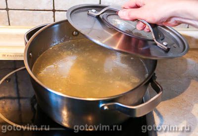 Суп из говядины с рисом