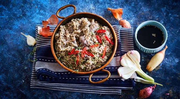 Зеленая гречка с вешенками и кокосовым молоком, пошаговый рецепт с фото post thumbnail image