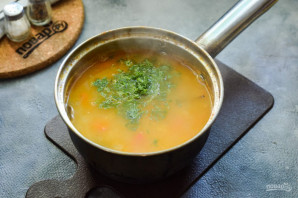 Суп с фасолью и кукурузой Суп с фасолью и кукурузой