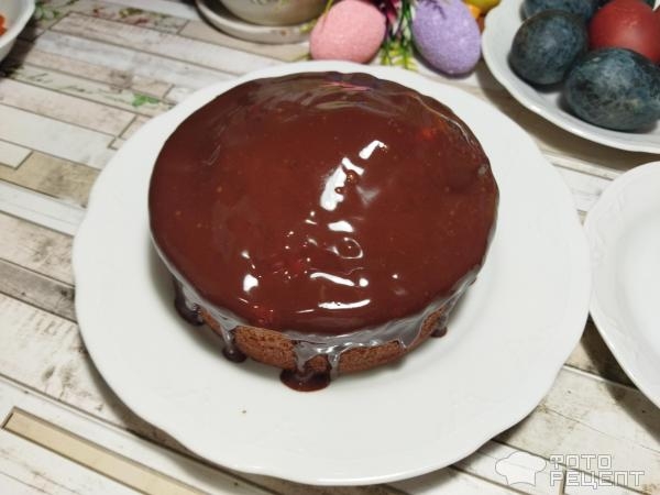 Рецепт: Кулич на кефире - с цукатами, без дрожжей, готовимся к Пасхе, просто и быстро Рецепт: Кулич на кефире - с цукатами, без дрожжей, готовимся к Пасхе, просто и быстро
