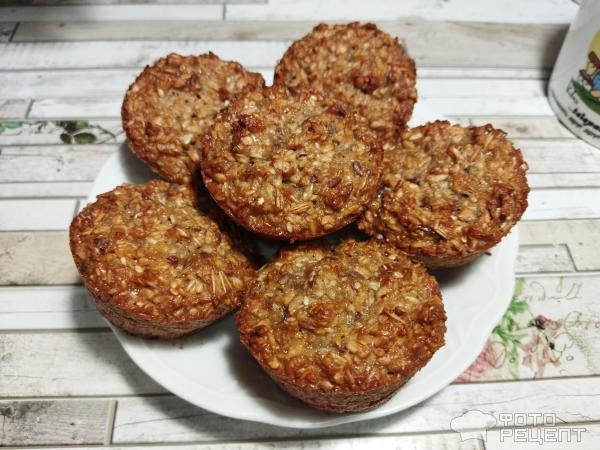 Рецепт: Овсяные кексы — с яблочным повидлом, когда нет куриных яиц, сахара и муки post thumbnail image