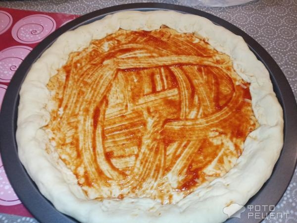 Рецепт: Пицца Assorty - вариант оформления бортика: когда бортик круче пиццы!